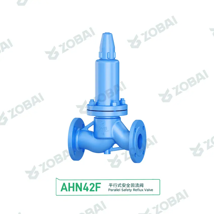 AHN42F DN65 Blau Parallel-Rückschlagventil