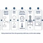 Safety valve sizing workflow
