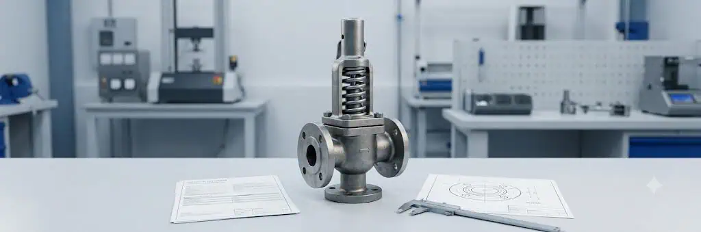 Spring loaded safety valve reviewed by certified relieving capacity rather than connection size alone