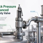 What is back pressure balanced safety valve