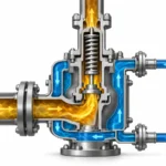 Les soupapes de sûreté à enveloppe chauffante pour service soufre séparent le circuit de décharge du procédé du circuit indépendant du fluide caloporteur.