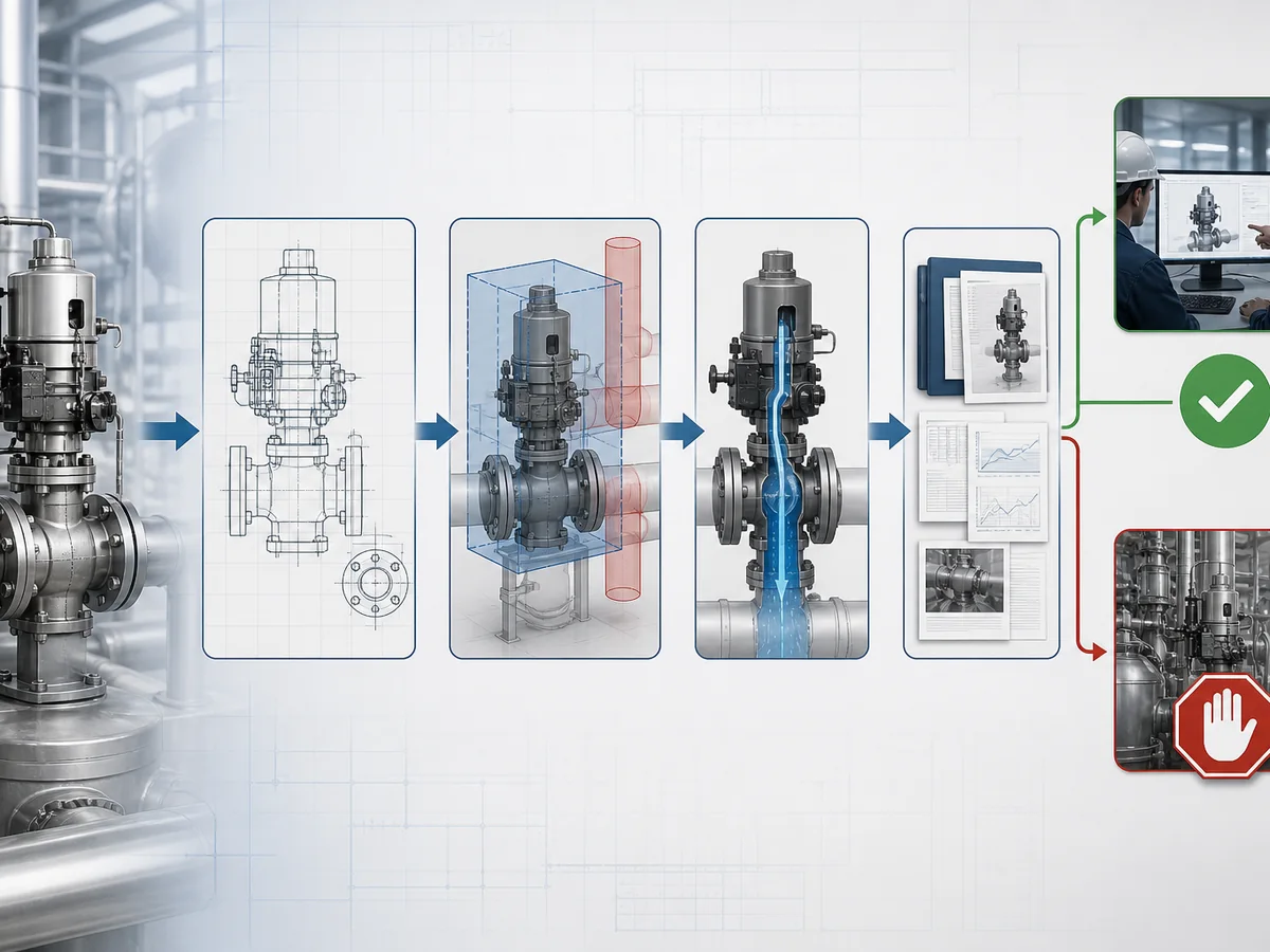 What Is a Built-In Safety Valve? - IMG-04 Replacement and RFQ verification workflow for a built-in safety valve and its equipment-specific installation.