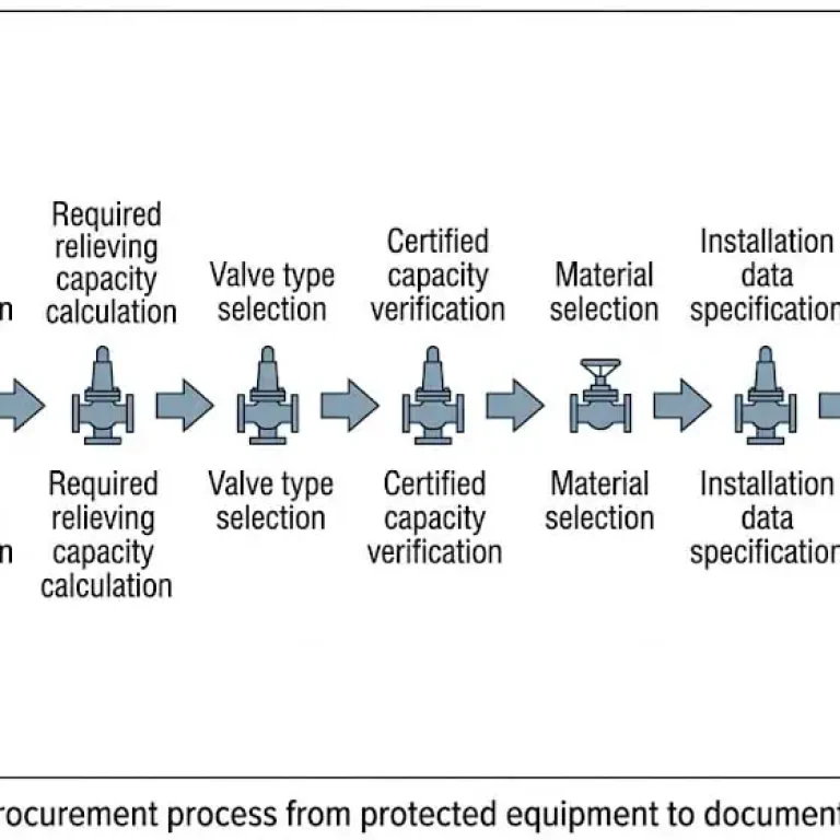 Safety Valve Procurement Workflow