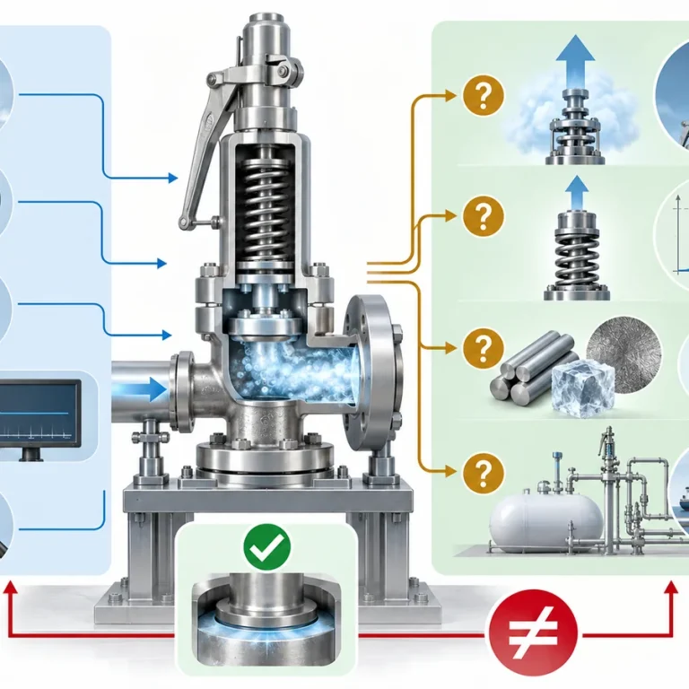 Conceptual separation between an API 527 seat-tightness test result and other LPG safety-valve suitability checks.