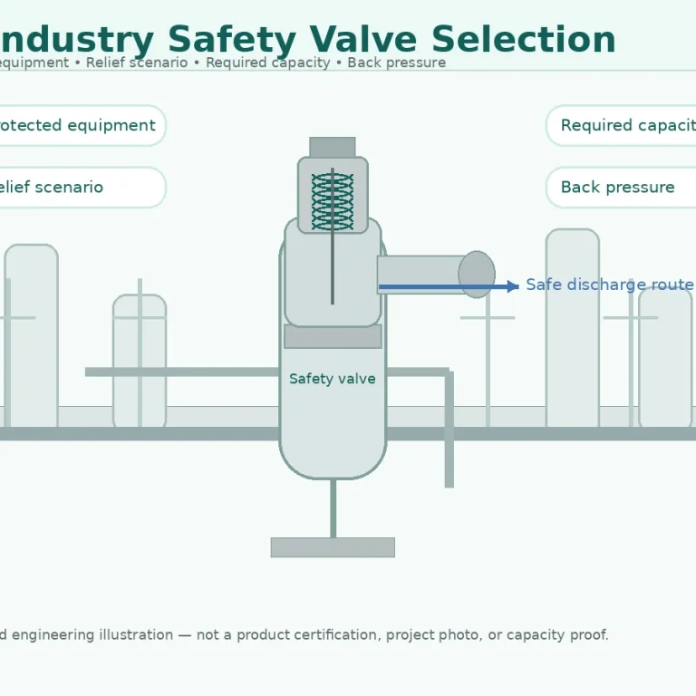 Safety valve selection guide oil industry